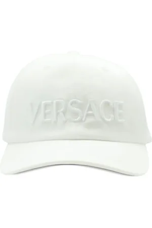 VERSACE Gorra con logo en relieve