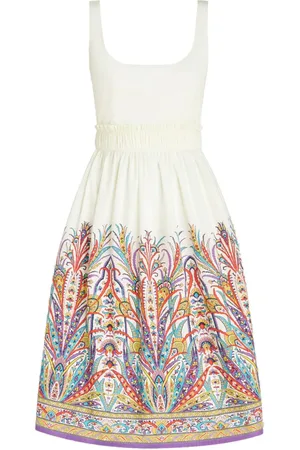 Etro Vestido midi estampado