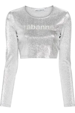 Paco rabanne Camiseta corta con logo