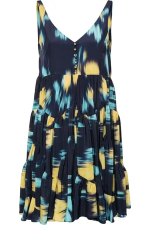Lanvin Vestido corto con estampado abstracto