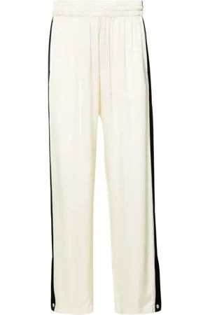 BLUE SKY INN Pantalones rectos a rayas