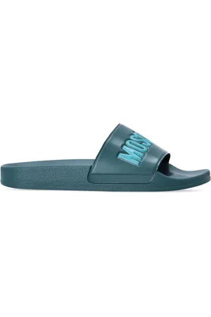 Moschino Sandalias con logo en relieve