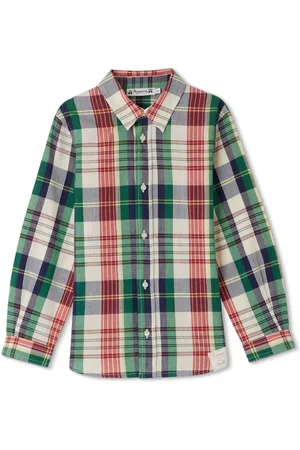 BONPOINT Camisa Daho a cuadros