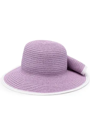 MONNALISA Sombrero de verano con aplique floral