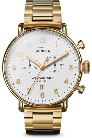 SHINOLA Reloj Canfield 2 Eye Chrono de 43 mm