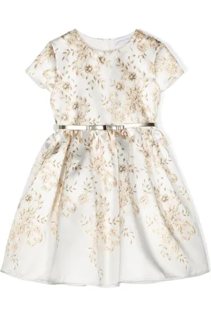 MONNALISA Vestido Mikado con estampado salvaje