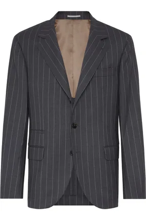 Brunello Cucinelli Blazer Chalk Stripe