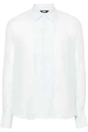 GCDS Camisa con logo bordado