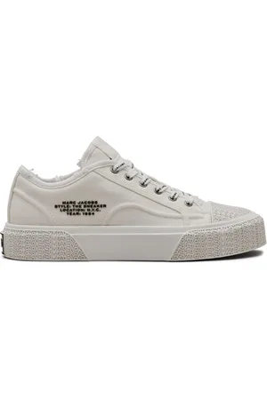 Marc Jacobs Zapatillas de lona con efecto envejecido
