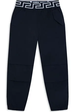 VERSACE Pantalones de chándal con cintura Greca