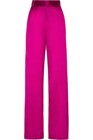 Philipp Plein Pantalones anchos de talle alto