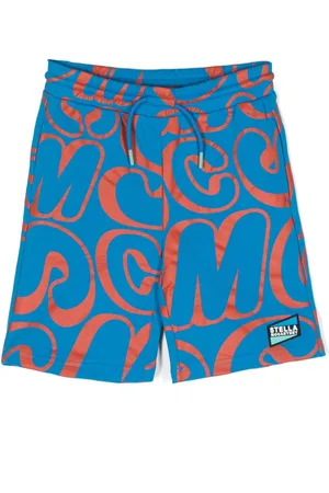 Stella McCartney Bermudas con parche del logo