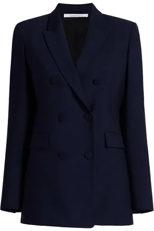 Another Tomorrow Blazer con doble botonadura