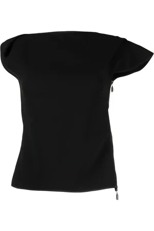 MATICEVSKI Camiseta asimétrica de manga corta