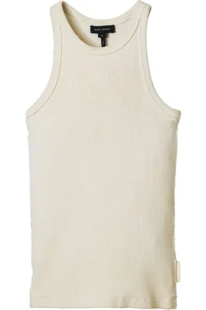 Marc Jacobs Top sin mangas Grunge de canalé