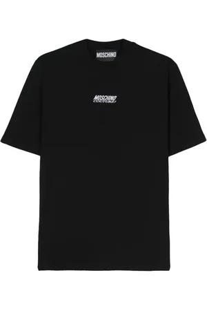 Moschino Camiseta con logo bordado