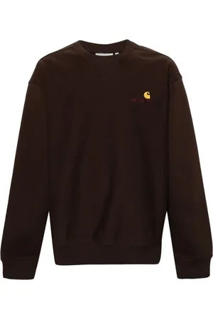 Carhartt Sudadera American Script con hombros caídos