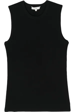 tibi Top de canalé con aberturas