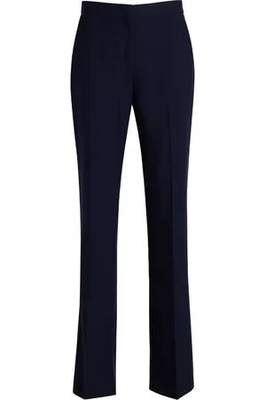 Another Tomorrow Pantalones de vestir con corte slim