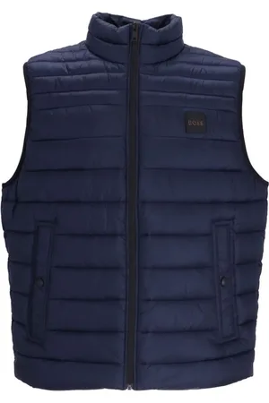 HUGO BOSS Chaleco acolchado Odeno con cuello alzado
