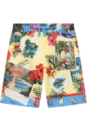 Dolce & Gabbana Bermudas con estampado hawaiano