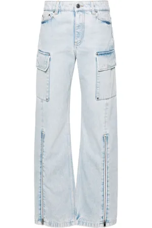 Stella McCartney Vaqueros anchos de talle medio