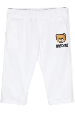 Moschino Pantalones con bordado Teddy Bear