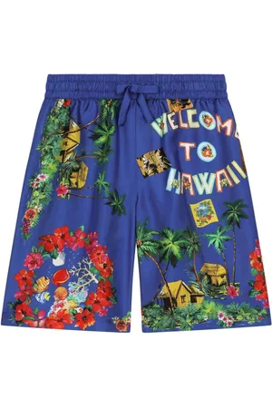 Dolce & Gabbana Bermudas con estampado hawaiano