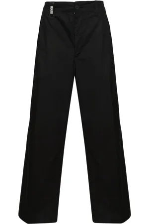 VERSACE Pantalones anchos de talle medio