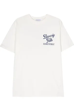 Family First Camiseta con logo estampado