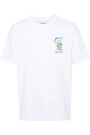 Casablanca Camiseta con estampado Le Jeu