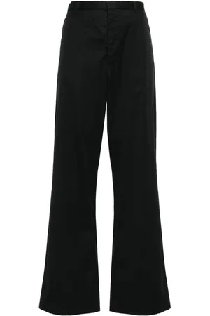 R13 Pantalones anchos de talle alto