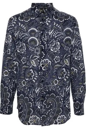 Etro Camisa con estampado de cachemira