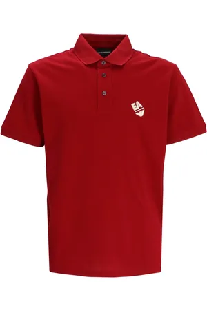 Emporio Armani Polo con logo bordado