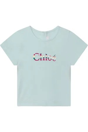 Chloé Camiseta con logo estampado