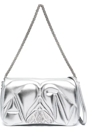 Alexander McQueen Bolso de hombro The Seal pequeño