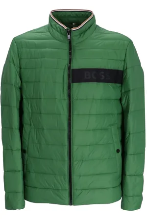 HUGO BOSS Plumífero con franja del logo