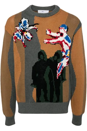 TOGA PULLA Jersey en punto de intarsia