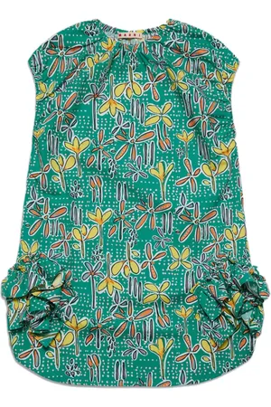 Marni Vestido con detalle de volantes