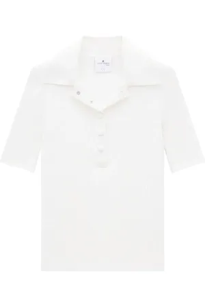 Courrèges Polo de canalé AC