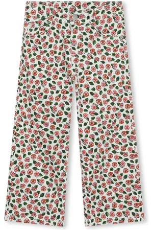 Kenzo Pantalones con estampado floral