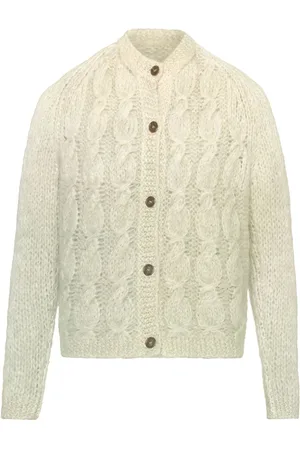 Maison Margiela Cárdigan de punto de ochos
