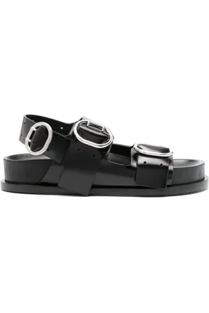 Jil Sander Sandalias con doble hebilla