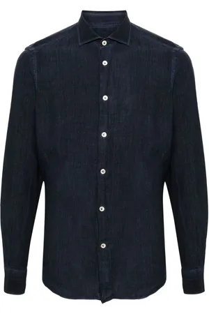 ELEVENTY Camisa con efecto de melange