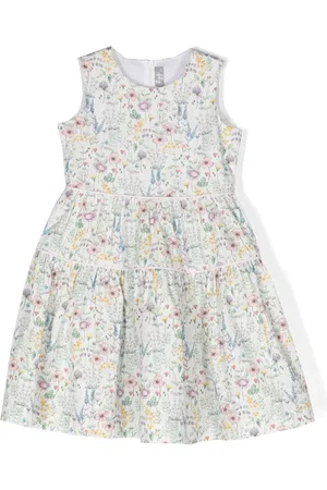Il gufo Vestido con motivo floral