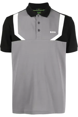 HUGO BOSS Polo a paneles