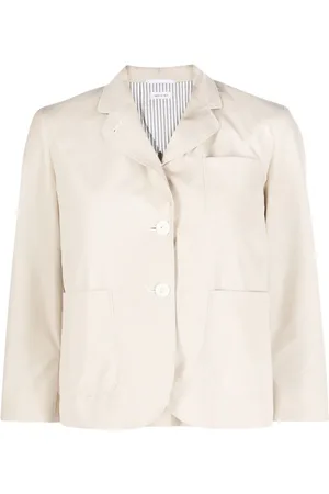 Thom Browne Blazer con cuello redondo