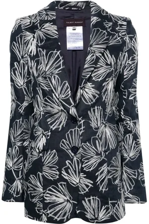 TALBOT RUNHOF Blazer con bordado floral