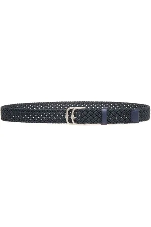 Bally Cinturón trenzado con hebilla Emblem