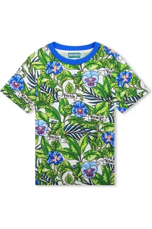 Kenzo Camiseta con estampado floral